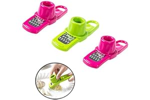 Ximimark 3 Pcs Mini Ginger Garlic Grinding Planer Slicer Multi Functional Cutter Tool