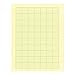 National Computation Pad, 5 x 5 Quad Ruling and Unruled, 8.5