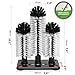 KUNKETECH Triple 3 Brush Bar Glass Washer with Suction Base