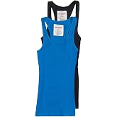 Zenana Women's Ribbed Racerback Athletic Active Tank Tops 2 4 Packs