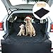 CCJK Dog Car Seat Cover & Cargo Liner Rear Bench,Waterproof Pet Cover Dog Seat Cover Mat with Machine Washable &Nonslip ,Convertible Hammock Shaped for Cars SUV Trucks（Large）