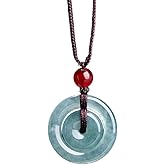 Natural Jade Jewelry for Good Luck & Long Life, Adjustable for Women/Men, Promotes Inner Peace, Spiritual Gift