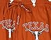 Texas Longhorns NCAA Mens Relay Knit Pajama Lounge Pants, Burnt Orange