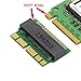 JSER 12+16pin 2014 2015 to M.2 NGFF M-Key AHCI SSD Convert Card Compatible for A1493 A1502 A1465 A1466