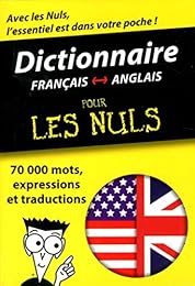 Dictionnaire français-anglais pour les nuls
