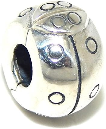 925 Sterling Silver "Ladybug" Clip Lock Charm Bead