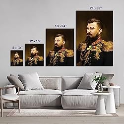 Turn Me Royal Custom Portrait from Your