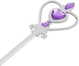 Vicloon Princess Dress Up 7PCS Set Crown Gloves Wand Necklace for Girls 3-9 view 4