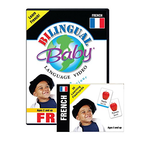 Bilingual Baby Learn French DVD and Flashcard Collection