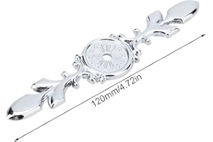 10pcs Zinc Alloy Cabinet Knobs Handle Back Plate Retro Single Hole Door Handle Backplate Cupboard Wardrobe Drawer Door Handle