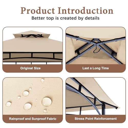 SCOCANOPY Grill Gazebo Replacement Cover Review: Compatible with Aldi Gardenline and Shoprite Models image 14