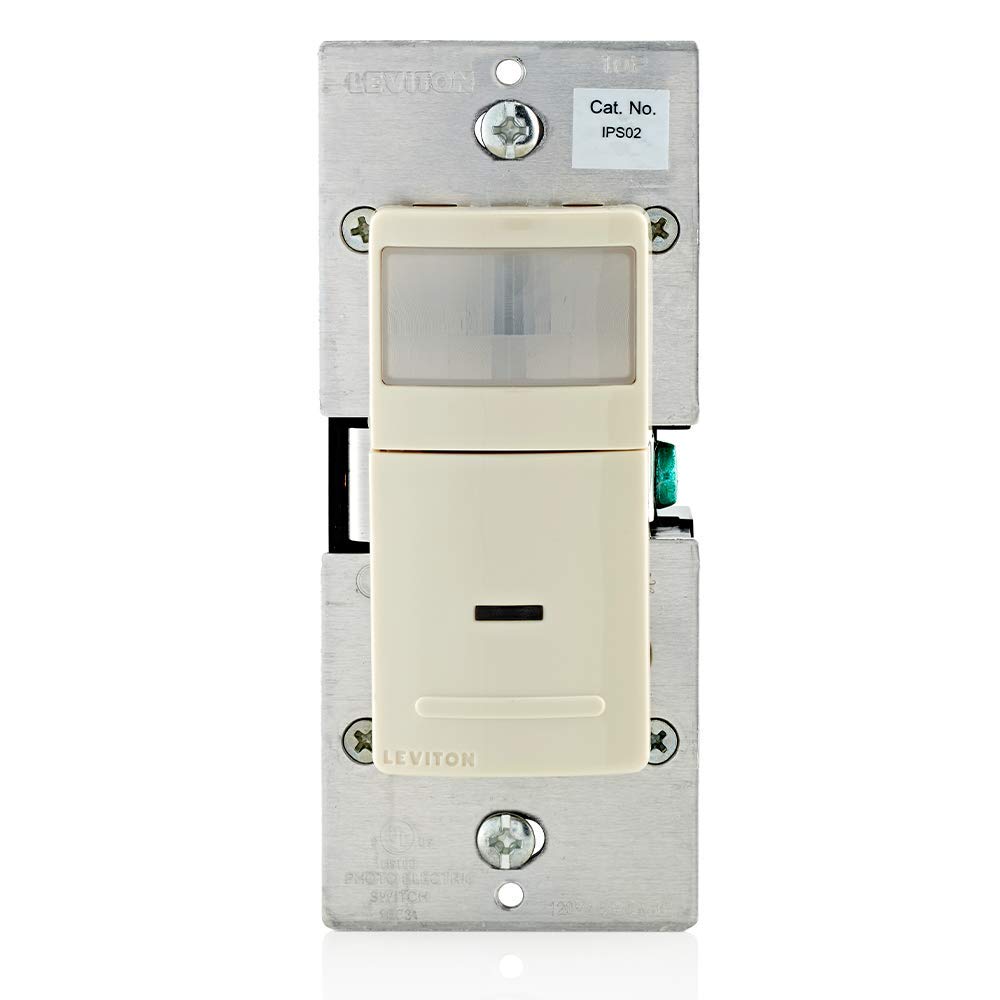 Ivory Single Pole AutoOn Leviton IPS021LI Decora Motion Sensor In