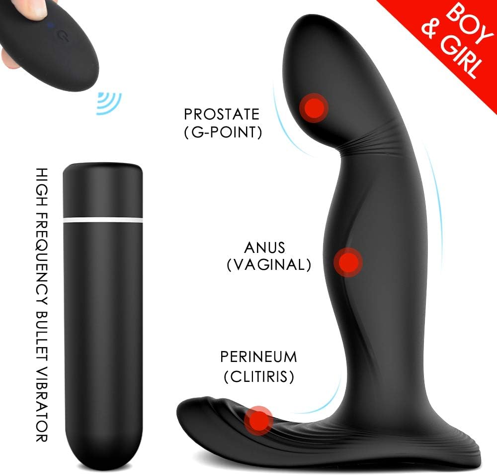 Perfect Massage Device Wireless Control Multiple Modes Prostata Massaging Device for Men & USB Charging Anall Vibrantor for Beginners & Amal Beads for Sèx, Health