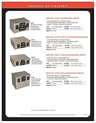 SureSeal by FireKing SS104-A 1 Hour Fireproof