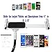 Universal Flexible Long Arms Tablet Holder Support 360-degree Rotating With Gooseneck Mount Clip-on Holder Kit Hands Free Tablet Mount for Bed, Car, Desktop, Chair holder for Tablets(Blue)
