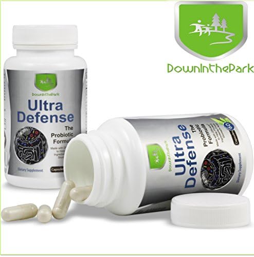 Probiotic Prebiotic High-Potency Supplement Containing Four Most Researched, Beneficial Strains of Live Bacteria and Yeasts That Can Reduce Belly Fat and Lead to Weight Loss Ultra Defense