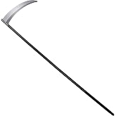 Spooktacular Creations Halloween Grim Reaper Scythe Accessories, 52 inch Grim Reaper's Weapon for Halloween Party Costume