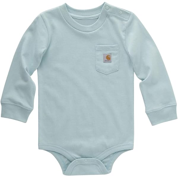 Amazon.com: Carhartt Kid's CA5001 Long-Sleeve Pocket