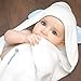 Luxury Hooded Baby Towel | Antibacterial and Hypoallergenic | Extra Soft Bamboo Sized for Infants and Toddlers