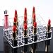 Hosaire Transparent Plastic Makeup Cosmetic Organizer , Lipstick Display Stand With 24 Grid