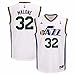 adidas Karl Malone Utah Jazz NBA Men's White Official Home Replica Jersey