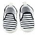 Fairy Season Baby Unisex Cotton Blend Soft Sole Navy Stripe Cloth Shoes