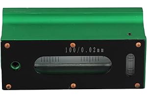 Metal Strip Level for Industrial Measuring and Machinery Alignment – 100mm V-Groove Level with 0.02mm Accuracy, Machinist Lev