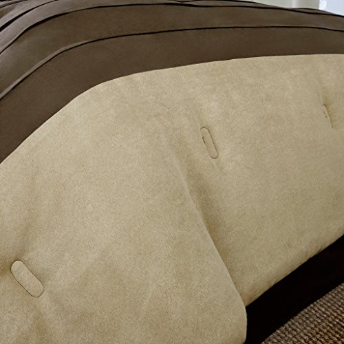 Madison-Park-Palmer-7-Piece-Comforter-Set-Natural-Queen-Pieced-Microsuede-Includes-1-Comforter-3-Decorative-Pillows-1-Bed-Skirt-2-Shams