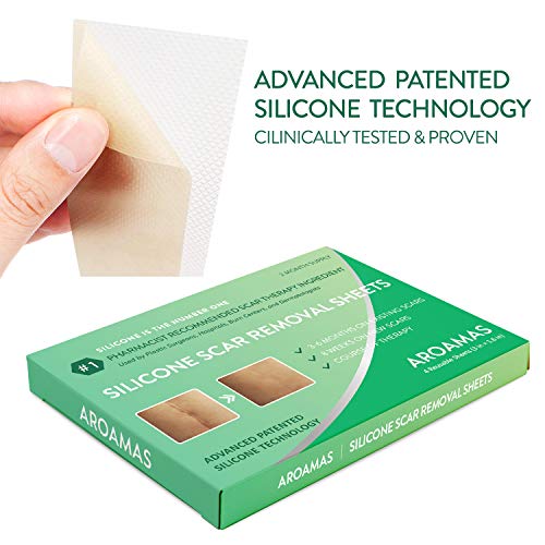 Aroamas, Silicone Scar Removal Sheets for Keloid, CSection