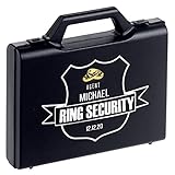 Personalized Ring Security Case - Ring Bearer Case