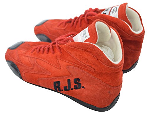 RJS Racing SFI 3.3/5 Racing Driving Shoes RED Mens 12 / Womens 14 - Thumbnail 3