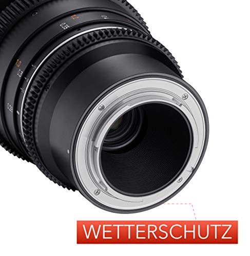Samyang MF 14mm T3,1 VDSLR MK2 Sony E – lichtstarkes T3,1 Ultraweitwinkel Cine- und Video Objektiv für Sony E Mount, 14… – Bild 5