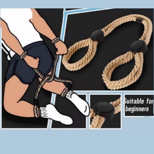 Rope Handcuffs 2 Pcs BDSM Bondage Ankle Cuffs Restraints Adjustable Jewelry  Rope Bracelet Sex Toys Shibari Cotton Ropes Beginner Fetish Adult Game for  Women (Khaki) in Saudi Arabia