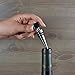 Stainless Steel Wine Bottle Stoppers (5 Pack) by Air Nebula | Elegant Beverage Plugs | Airtight Seal