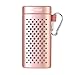 Contixo BT05 Portable Bluetooth Speaker Power Bank | 6,000 mAh Small Compact Travel Size Smartphone Battery Charger Music Player 2-in-1 (Pink)