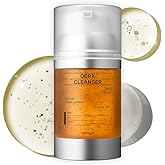 OGANA CELL DERX Revitalizing Facial Cleanser with Peptides & Walnut Microbeads - Gentle Exfoliating Gel To Foam for all Skin, Korean Clinic-Developed (120ml/4.05 fl.oz.)