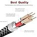 Phone Cable Charger Usb Cable Cord Compatible With iPhone X / 8/8 Plus iPhone 7 7 Plus 6 6s 6 plus 6s plus,iPhone 5 5s 5c,iPad iPod 3Pcs 3ft 6ft 10ft Nylon Braided (Black-gray)