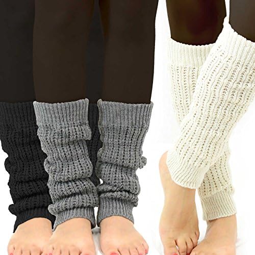 TeeHee Women's Fashion Boot Topper/Leg Warmers Assorted Value Pack 2 TeeHee Women's Fashion Boot Topper/Leg Warmers Assorted Value Pack