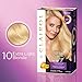 Clairol Age Defy Permanent Hair Dye, 10 Extra Light Blonde Hair Color, 1 Count