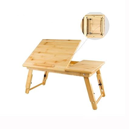Amazoncom Qidi Laptop Table Bed Folding Workstation Home Office