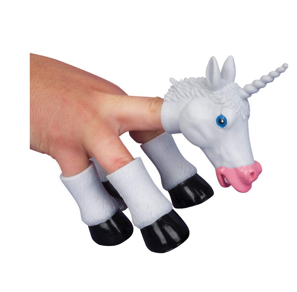 Geekmonkey Handicorn, A Five-Piece Finger Puppet Set That Transforms Your Hand Into a Majestic Unicorn