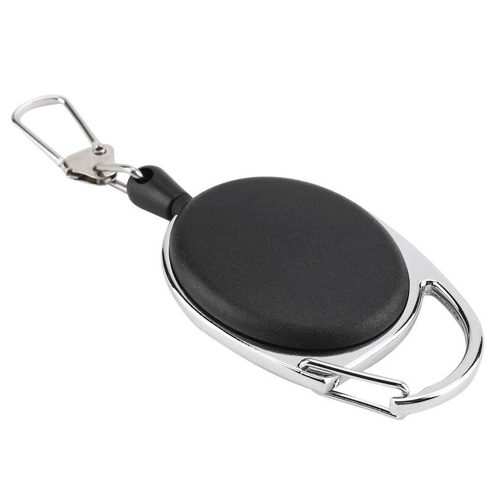 Vbestlife Fly Fishing Zinger Retractor for Gear Tools Holder Fishing Retractable Keeper