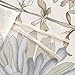 Wake In Cloud - Floral Duvet Cover Set, 100% Cotton Beddings, Botanical Flowers Pattern Printed, with Zipper Closure (3pcs, King Size)