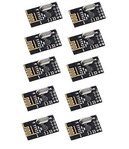Makerfire 10pcs Arduino NRF24L01+ 2.4GHz Wireless RF Transceiver Module New