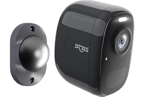 4MP Outdoor Camera Wireless with Magnetic Mount,Dzees Battery Powered Security Camera Outdoor for Home Security, 2.4Ghz WiFi 