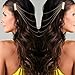 imixlot Chic Hair Cuff Pin Head Band Chains 2 Combs Tassels Fringes Hairband for Women Lady
