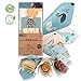 Reusable Plastic wrap Alternative -100% Plant Based. 3 VEGAN Reusable wax food wrap. Great in the Fridge & Easy to clean