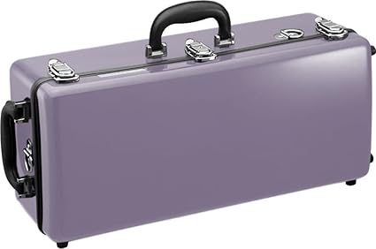 Amazon Ccシャイニーケース トランペット用 ダブル ウィステリア 薄紫 金管楽器ケース バッグ 楽器 音響機器