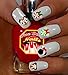 Christmas Disney with Mickey And Minnie Nail Art Decals. Clear Vinyl PEEL and STICK Nail Decals (NOT WATERSLIDE) by One Stop Nails