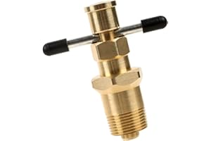BELEY 1/2 Inch & 3/4 Inch Olive Remover Puller Tool Removal Tool Solid Brass Copper Pipes Fitting Compression Fittings Thread Tool Puller Metric Handle Nut
